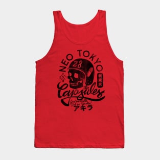 The Capsules - FRONT and BACK print Tank Top